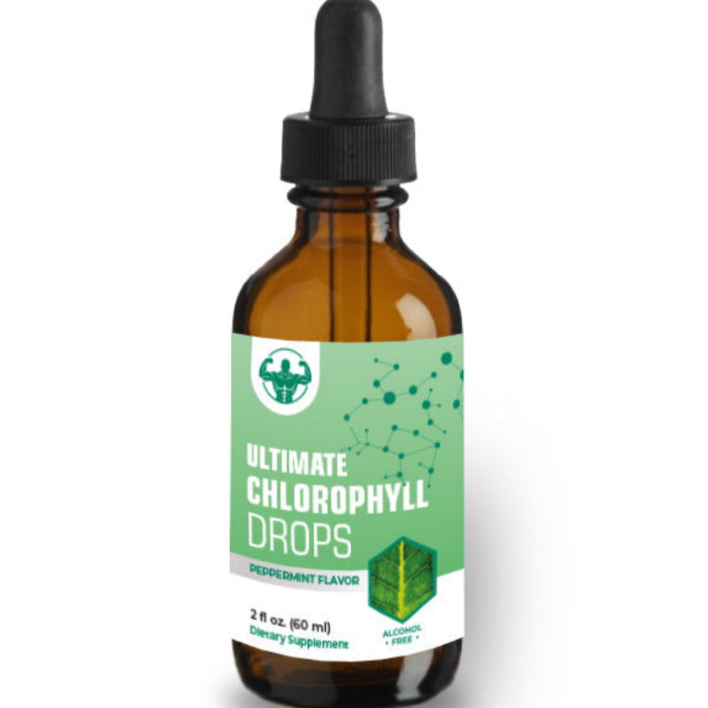 Mint Flavored Chlorophyll Drops (2oz - Tropical Health)