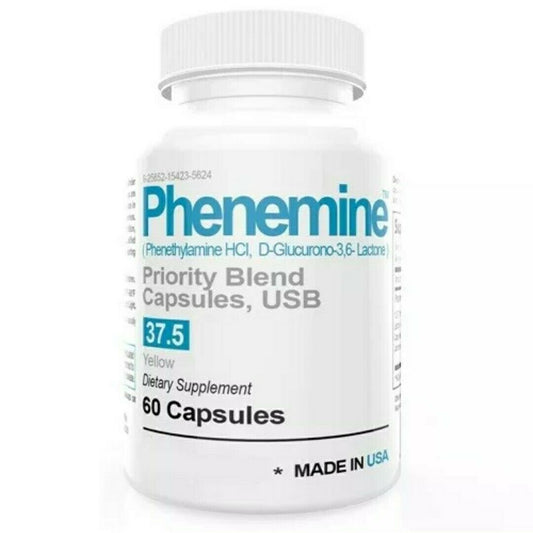 1 Bottle Phenemine 37.5 - Dietary Supplement for Healthy Weight Support